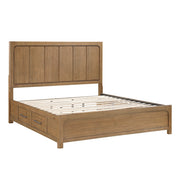 2336K-1CK* (4) California King Platform Bed with Storage Side Rails - 2336K-1CK*