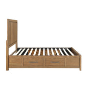 2336K-1CK* (4) California King Platform Bed with Storage Side Rails - 2336K-1CK*
