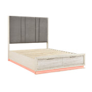 2391-1* (3) Queen Platform Bed with Footboard Storage - 2391-1*
