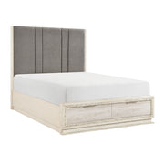 2391K-1EK* (3) Eastern King Platform Bed with Footboard Storage - 2391K-1EK*
