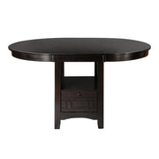 2423-36 Round/Oval Counter Height Table with Storage Base - 2423-36