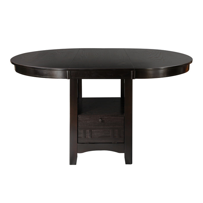 2423-36 Round/Oval Counter Height Table with Storage Base - 2423-36