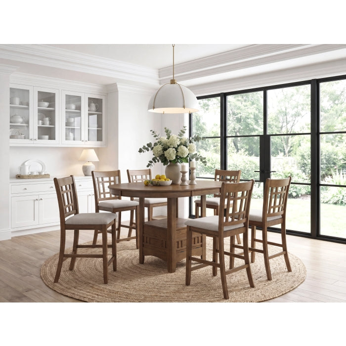 2423BR-24 Counter Height Chair, Set of 2 - 2423BR-24