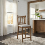 2423BR-24 Counter Height Chair, Set of 2 - 2423BR-24
