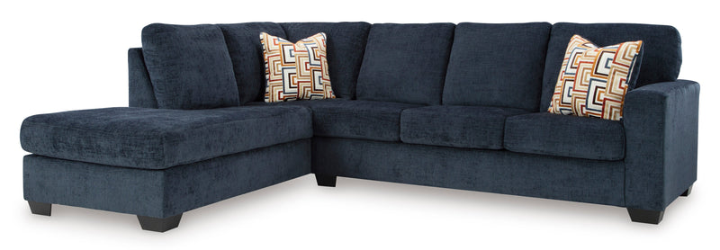 Aviemore Ink 2-Piece LAF Chaise Sectional from Ashley - DMV Furniture