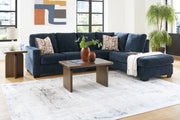 Aviemore Ink 2-Piece RAF Chaise Sectional from Ashley - DMV Furniture