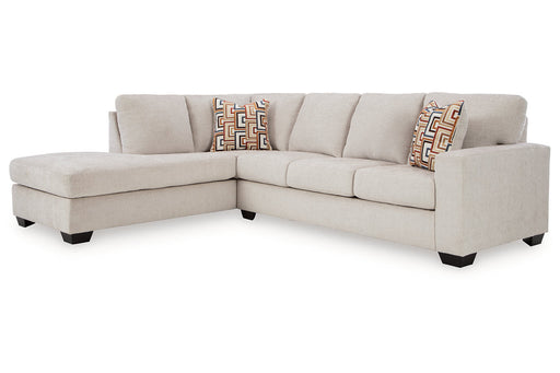 Aviemore Stone 2-Piece Sectional with Chaise -  Ashley - DMV Furniture