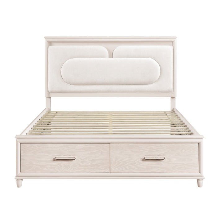 2451K-1EK* (4) Eastern King Platform Bed with Footboard Storage - 2451K-1EK*
