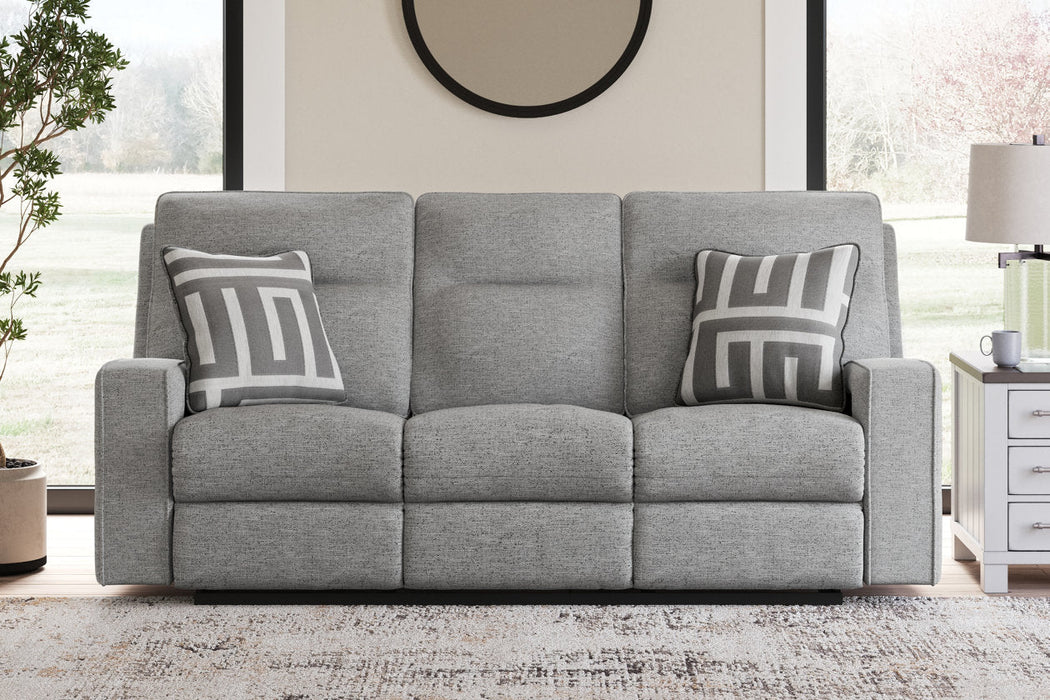 Biscoe Pewter Power Reclining Living Room Set