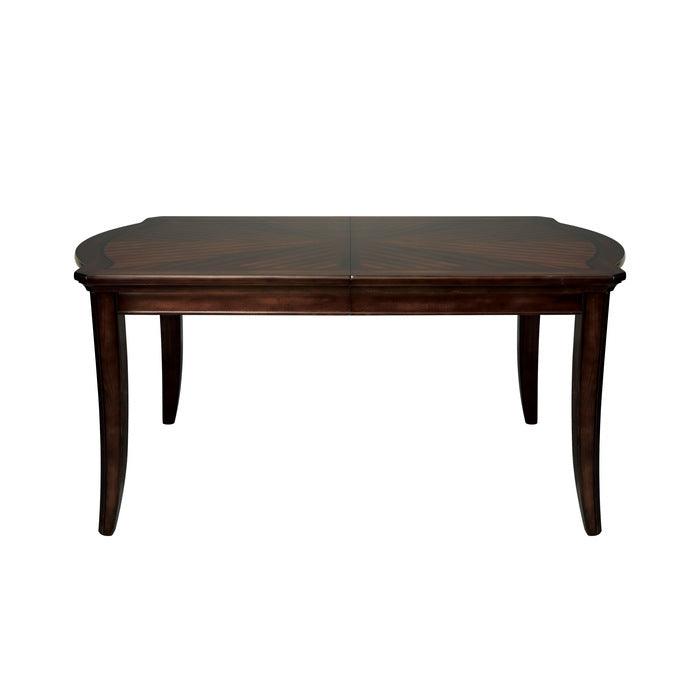 Keegan Rich Brown Cherry 7 Piece Dining Table Set 2546-96-7 | Homelegance