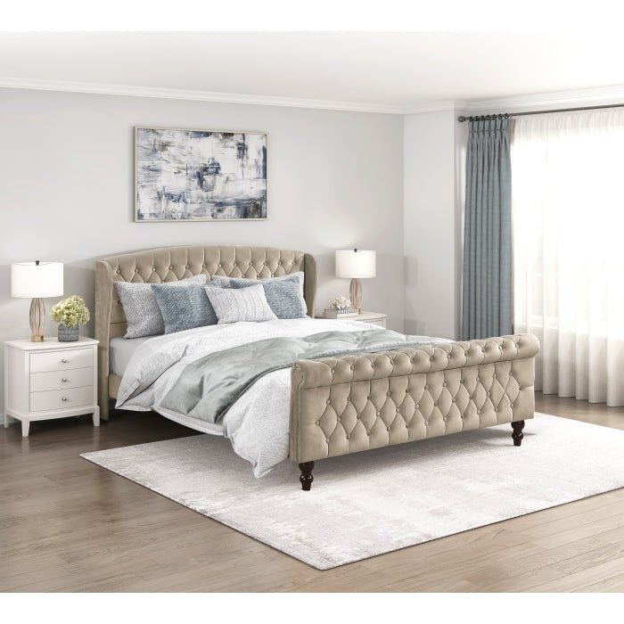 2550BR-1 Queen Platform Bed - 2550BR-1