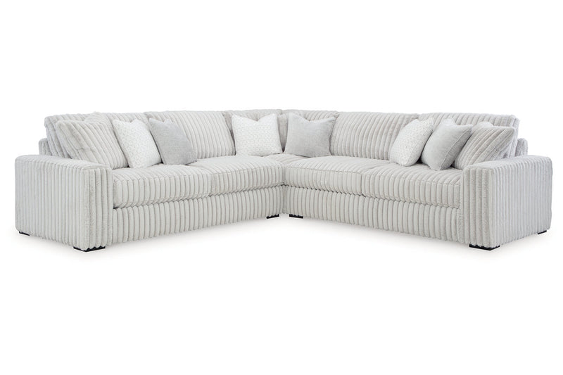 Stupendous Alloy 3-Piece Sectional from Ashley - DMV Furniture