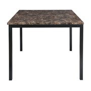 2601-36 Counter Height Table, Faux Marble Top - 2601-36