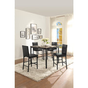 2601-36 Counter Height Table, Faux Marble Top - 2601-36