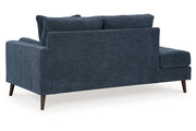Bixler Navy Sofa and Chaise -  Ashley - DMV Furniture