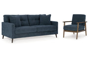 Bixler Navy Sofa and Chair -  Ashley - DMV Furniture