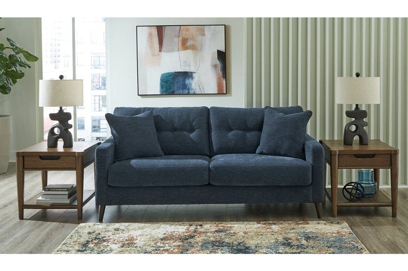 Bixler Navy Sofa and Chaise -  Ashley - DMV Furniture