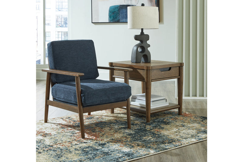 Bixler Navy Sofa and Chair -  Ashley - DMV Furniture