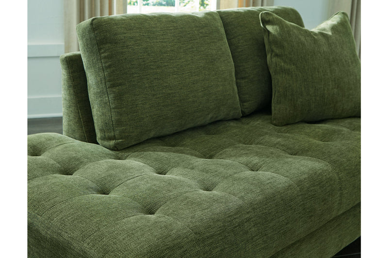 Bixler Olive Sofa and Chaise -  Ashley - DMV Furniture