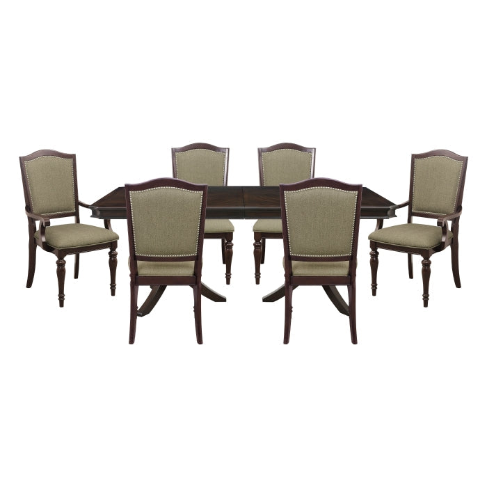 2615DC-96*7 7pc set (TABLE + 2 ARM CHAIRS + 4 SIDE CHAIRS) - 2615DC-96*7
