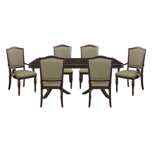 2615DC-96*7 7pc set (TABLE + 2 ARM CHAIRS + 4 SIDE CHAIRS) - 2615DC-96*7