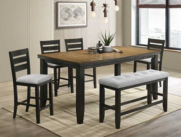 Bardstown Ct Chair Wheat Charcoal (Set of 2)