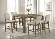 Cockrell Brown/Beige Extendable Counter Height Set from Crown Mark - DMV Furniture