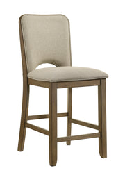 Cockrell Brown/Beige Extendable Counter Height Set from Crown Mark - DMV Furniture