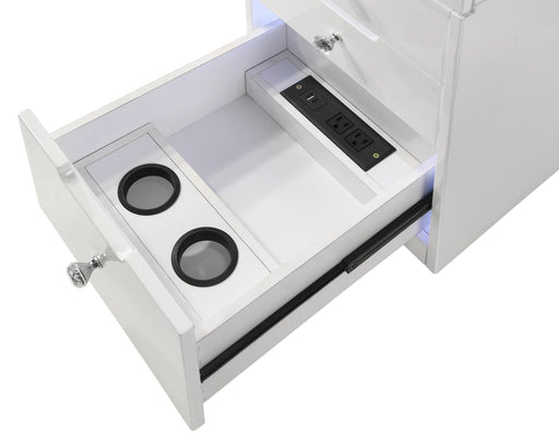 Luxo Vanity Pedestals White image
