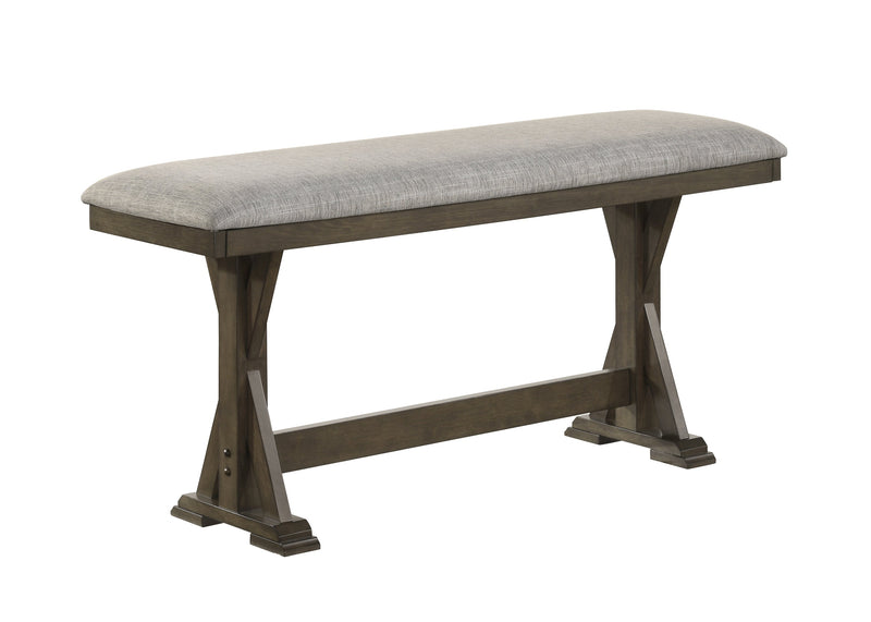 Lloyd Brown Counter Height Bench from Crown Mark - DMV Furniture