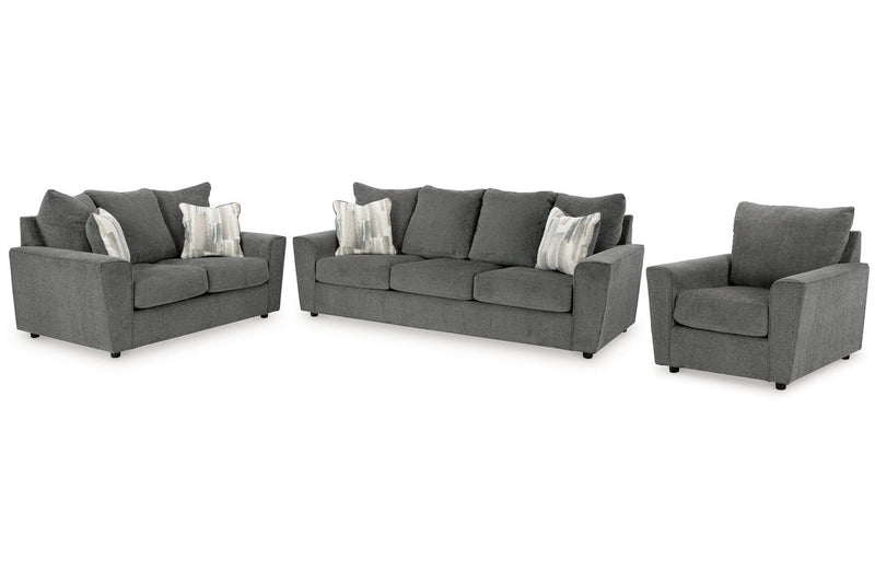 Stairatt  Sofa, Loveseat and Chair -  Ashley - DMV Furniture