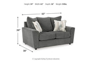 Stairatt  Sofa, Loveseat and Chair -  Ashley - DMV Furniture