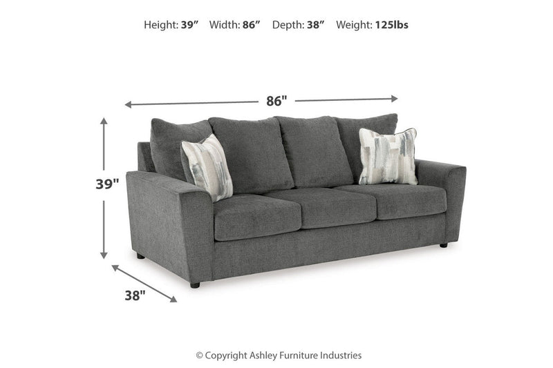 Stairatt Gravel Sofa and Chair -  Ashley - DMV Furniture