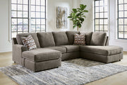 O'Phannon Putty 2-Piece RAF Chaise Sectional -  Ashley - DMV Furniture