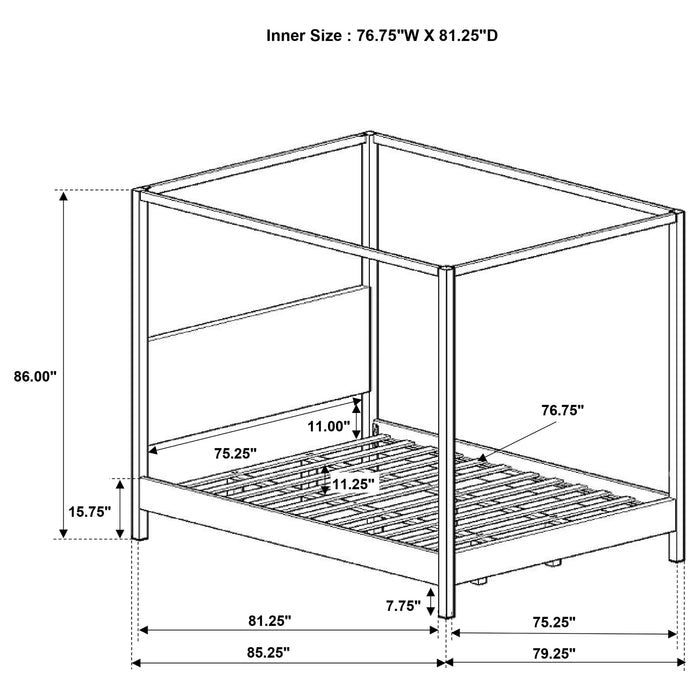 Monroe Eastern King & Queen Bed