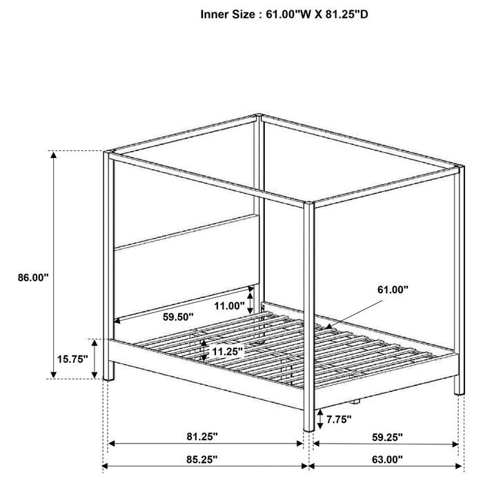 Monroe Eastern King & Queen Bed