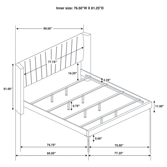 Kendall 5 Pc Bedroom Sets