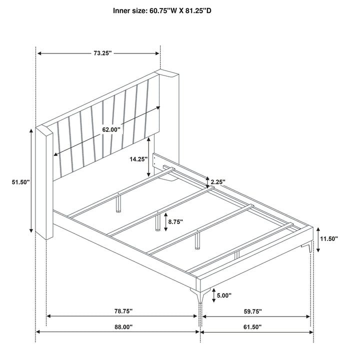 Kendall 5 Pc Bedroom Sets