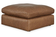 Emilia Caramel 5-Piece Sectional and Ottoman -  Ashley - DMV Furniture