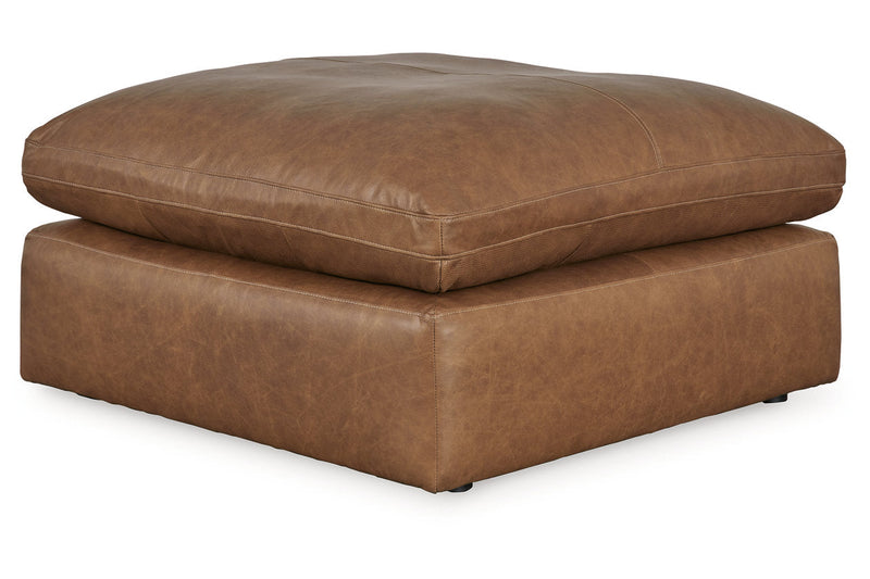 Emilia Caramel 5-Piece Sectional and Ottoman -  Ashley - DMV Furniture