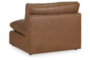 Emilia Caramel 5-Piece Sectional and Ottoman -  Ashley - DMV Furniture