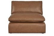 Emilia Caramel 5-Piece Sectional and Ottoman -  Ashley - DMV Furniture