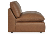 Emilia Caramel 5-Piece Sectional and Ottoman -  Ashley - DMV Furniture