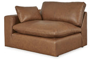 Emilia Caramel 5-Piece Sectional and Ottoman -  Ashley - DMV Furniture