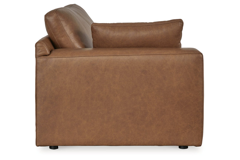 Emilia Caramel 5-Piece Sectional and Ottoman -  Ashley - DMV Furniture