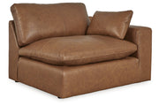 Emilia Caramel 5-Piece Sectional and Ottoman -  Ashley - DMV Furniture