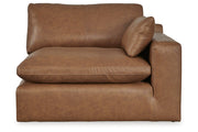 Emilia Caramel 5-Piece Sectional and Ottoman -  Ashley - DMV Furniture