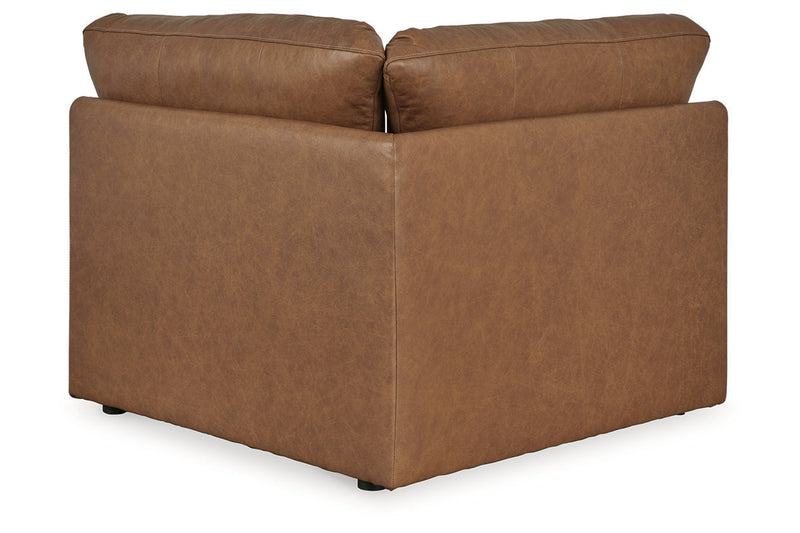 Emilia Caramel 5-Piece Sectional and Ottoman -  Ashley - DMV Furniture