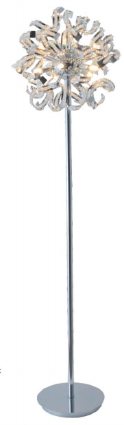 30FLR16CC 15.5" X 67" RIETI CHROME FLOOR LAMP - 210000006634