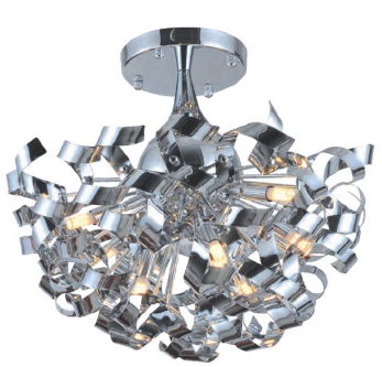 30FLT28CH 27.5" X 14" RIETI CHROME FLUSHMOUNT - 210000003729